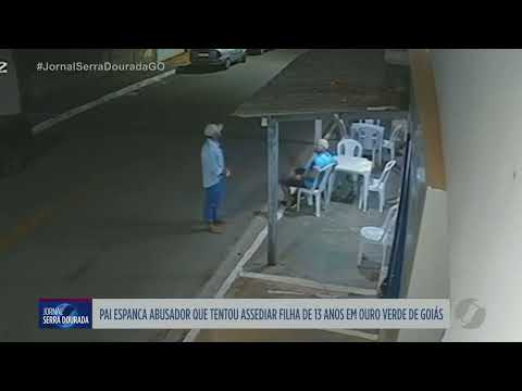 Pai espanca suspeito que tentou assediar filha de 13 anos, em Ouro Verde de Goiás