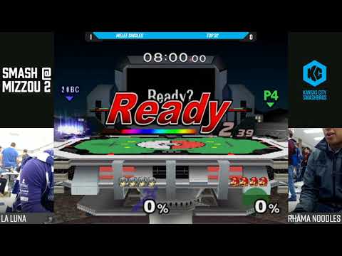 Smash @ Mizzou 2 SSBM - La Luna (Marth) Vs. Rahma Noodles (Mario) - Winners Top 32