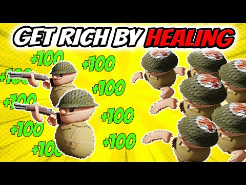 I Became Rich With An Army Of Medics in Northend Tower Defense