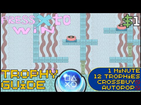 EASY 1 Minute $1 Platinum! | Press X to Win Trophy Guide