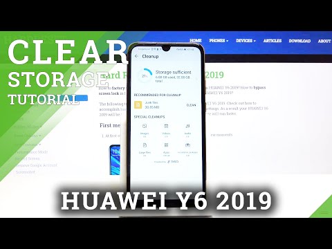 How to Clean Storage in Huawei Y6 2019 - Remove Junk Files from Android