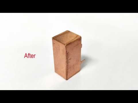 Copper fiber laser  continuous welding