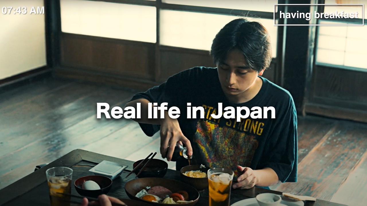 How is the morning routine in the countryside🏡, Japan🇯🇵？