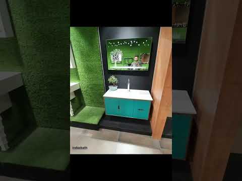 Wooden Free Standing Unit Stylish Bathroom Vanity, For Hotel