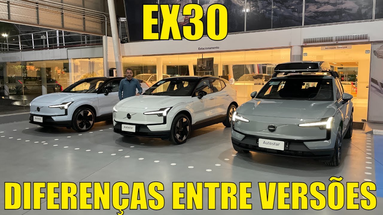 Volvo EX30 - Diferenças entre as versões