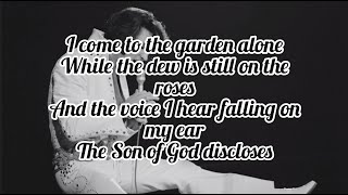 Elvis Presley - In The Garden (Lyrics)