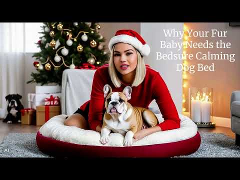 Teelie Turner | Day 15~Jingle All The Way~Bedsure Calming Dog Bed for Medium Dogs