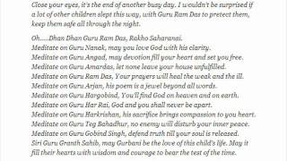 Guru Ram Das Lullaby