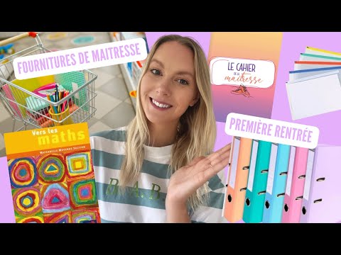 LES FOURNITURES SCOLAIRES DE MAITRESSE QUE TU DOIS AVOIR POUR LA RENTRÉE (SPÉCIAL DÉBUTANT: PES/T1)