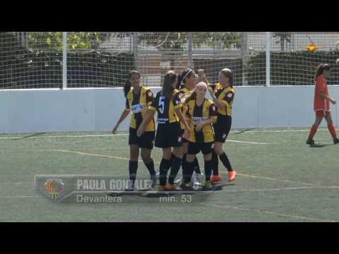 Futbol femení - Mataró vs Canyelles, els gols del partit