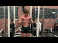 BICEPS WORKOUT, WARM UP - CABLE CURLS