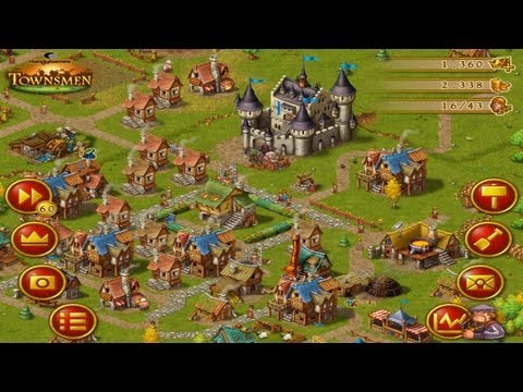 Townsmen (Premium) [iOS] Gameplay - YouTube