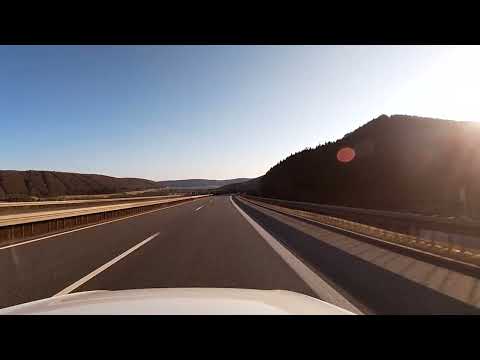 German Autobahn A71, Suhl Türingen