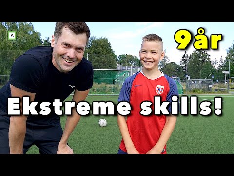 William 9år har ekstreme fotballskills!