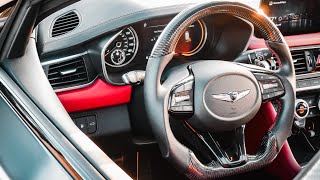 Installing Carbon Fiber Steering Wheel on Genesis G70 2018-2023