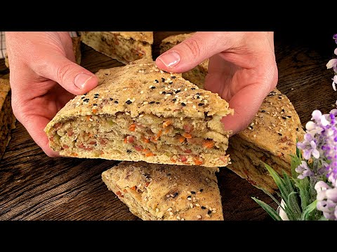 Do it yourself! Easier than ordering! A vegetable pie recipe that makes life easier.