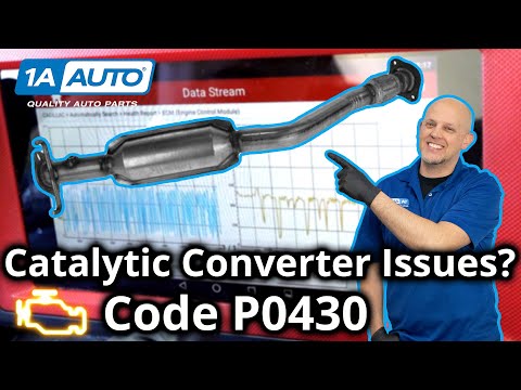 Check Engine Light? Trouble Code Code P0430 Catalytic Converter Low Efficiency