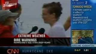 Hurricane Ike Morons in Surfside, Freeport Texas