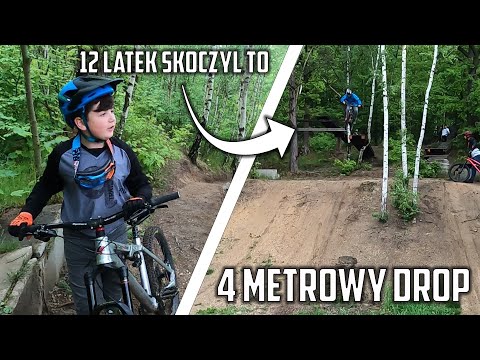 I RIDE MY BIKE FOR DOWNHILLS 😲 I JUMPED A 4 METER DROP 🤟
