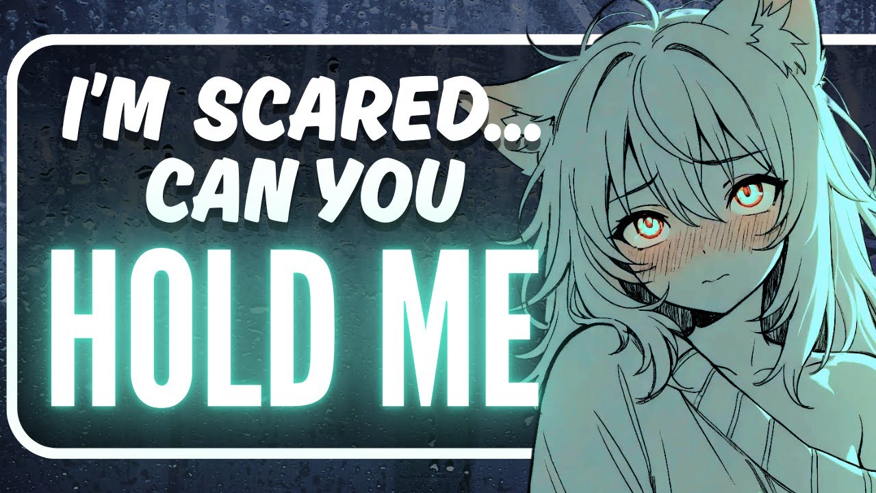 Shy Neko Roommate Cuddles With You During a Storm 🌩 ASMR Roleplay