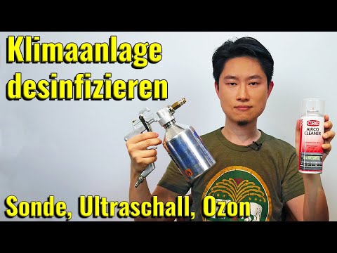 DIE BESTE KLIMA-DESINFEKTION | Vergleich aller Methoden - Stinkende Klimaanlage desinfizieren