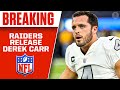 Las Vegas Raiders Release Derek Carr I CBS Sports