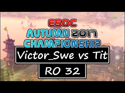 [AoE3] ESOC Autumn Tournament — RO32: Victor_Swe vs Tit
