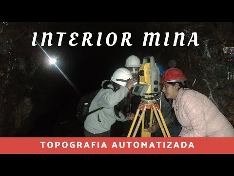 Práctica topografía en Interior Mina (Subterránea)