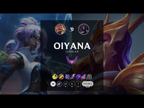 Qiyana Jungle vs Elise - KR Master Patch 12.7