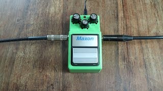 Video thumbnail for Maxon OD9 Overdrive by Wall of Sound