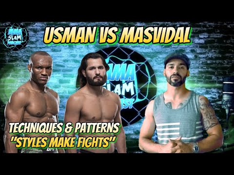Jorge Masvidal Vs Kamaru Usman Breakdown Techniques & Patterns - UFC 251 Fight Island