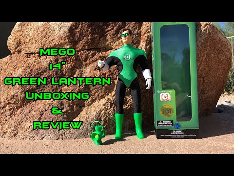 Mego 14" Green Lantern Unboxing and Review
