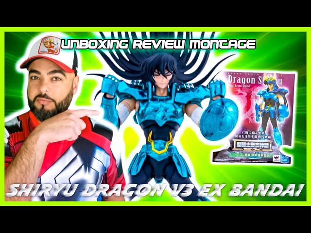 Vídeo relacionado con Shiryu New Bronze Cloth Dragon Figura 17 cm Saint Seiya Saint Cloth Myth ex