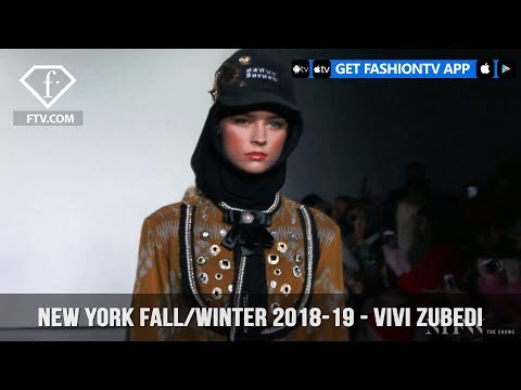 New York Fashion Week Fall/Winter 18 19 - Vivi Zubedi | FashionTV | FTV