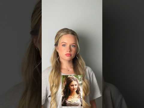 My favorite Katherine Pierce look yet❤️ #hairstyle #hair #hairmodel #tvd #tutorial #katherinepierce