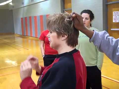 Self Defense: Rear Hair Pull Escape - Backward Pivot