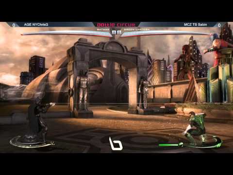 Injustice: GAU @ NLBC #16 - TS Sabin (Green Lantern) vs AGE ChrisG (Batman)