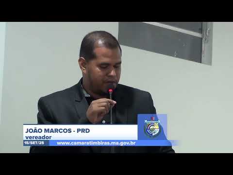  SESSÃO DIA 15/09/2025 – PRONUNCIAMENTO DO VEREADOR JOÃO MARCOS