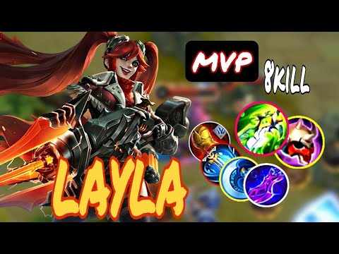 Leyla Curse New Starlight Skin MVP Play! - Top 1 Global Sun by STING "MeLV!N" . - MLBB