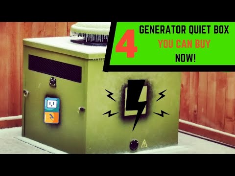 4 Generator Quiet Box You Can Buy NOW! (Baffle Box)