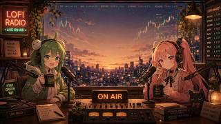 🔴【LIVE】AI経済放送局｜経済ニュース×lo-fi作業用BGM｜ずんだもん・四国めたん