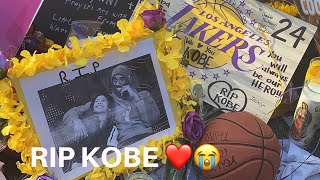 KOBE BRYANT MEMORIAL AT STAPLES CENTER | RIP KOBE & GIANNA #KobeBryant KOBE BRYANT MEMORIAL AT STAPLES CENTER | RIP KOBE & GIANNA #KobeBryant