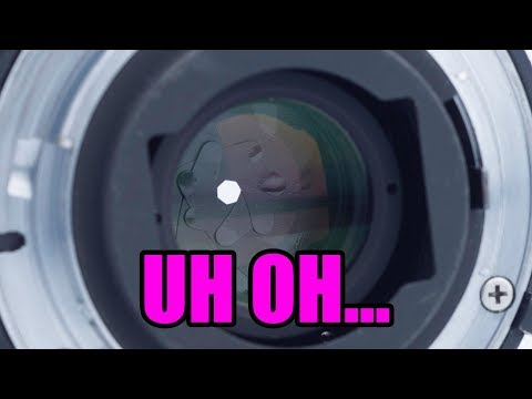 What Can Go Wrong - Oily Aperture Blades and Oil Spots