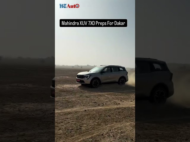 Mahindra XUV 7XO preps for Dakar!⚡️