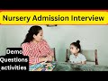 How To Prepare Child For Nursery Interview Demo Questions And Practice