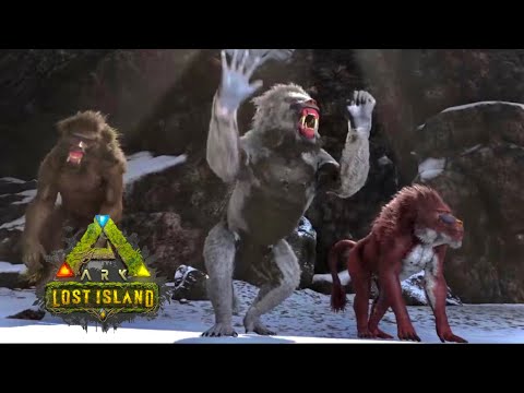 Ark Dinopithicus Trailer and gameplay! Ark lost island!