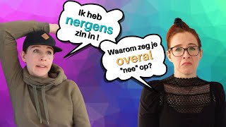 When to use ERGENS, NERGENS & OVERAL in Dutch instead of IETS, NIETS & ALLES ?!