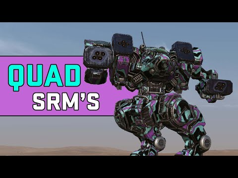 SRM SANDBLASTING FUN - Mechwarrior Online
