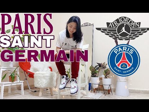 AIR JORDAN 4 PARIS SAINT GERMAIN | J4 PSG REVIEW AND ON FEET | ANN SWERMII