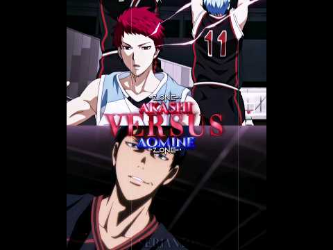 Akashi Seijuro VS Aomine Daiki | Who is Strongest?